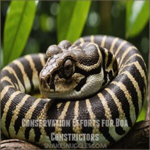 Conservation Efforts for Boa Constrictors