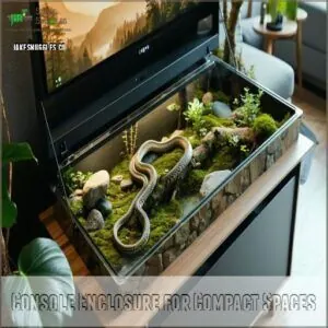 Console Enclosure for Compact Spaces Console Enclosure for Compact Spaces