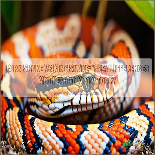 Corn Snake Vs King Snake: 7 Key Differences You Need to Know Today