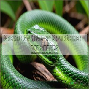 Creating a Healthy Environment for Snakes