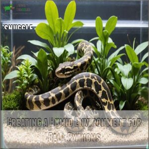 Creating a Humid Environment for Ball Pythons