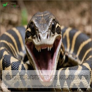 Diagnostic Tests for Boa Constrictors