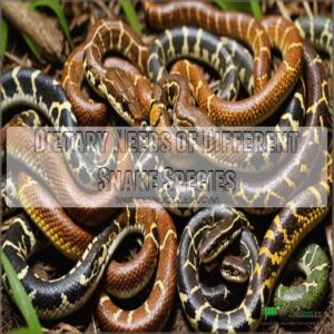 Dietary Needs of Different Snake Species