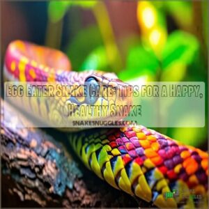 egg eater snake care