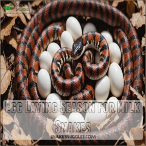 Egg Laying Season for Milk Snakes