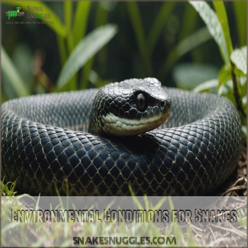 Environmental Conditions for Snakes