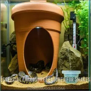 Essential Enclosure Features for Snakes Essential Enclosure Features for Snakes