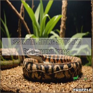 Essential Hiding Spots and Enrichment Items