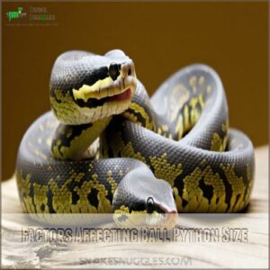 Factors Affecting Ball Python Size