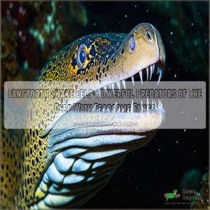 fangtooth snake eels interesting facts and bite information