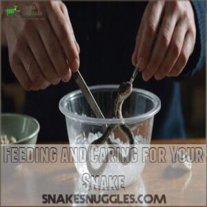 Feeding and Caring for Your Snake