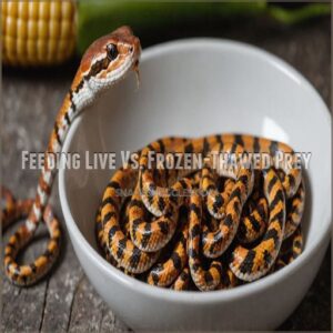 Feeding Live Vs. Frozen-Thawed Prey