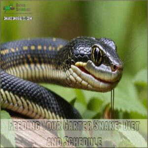 Feeding Your Garter Snake: Diet and Schedule