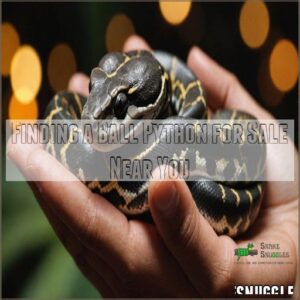 Finding a Ball Python for Sale Near You