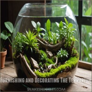 Furnishing and Decorating The Terrarium