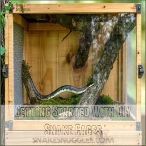 Getting Started With DIY Snake Cages Getting Started With DIY Snake Cages