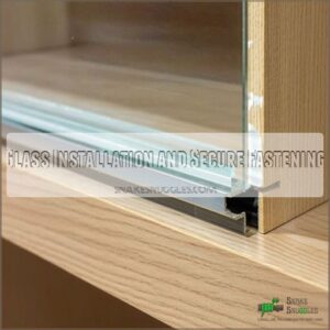 Glass Installation and Secure Fastening