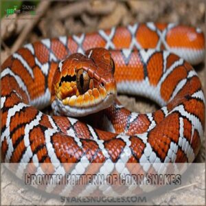 Growth Pattern of Corn Snakes