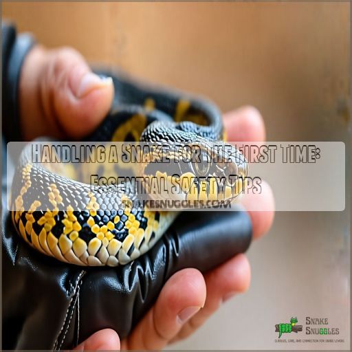 Handling a Snake for The First Time: Essential Safety Tips