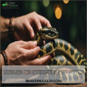 Handling and Interacting With Snakes