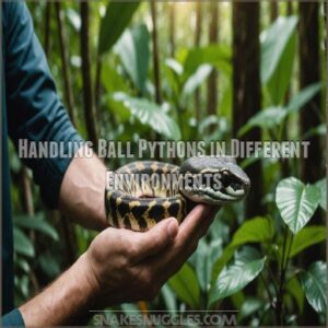 Handling Ball Pythons in Different Environments