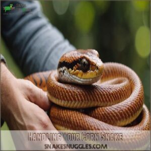 Handling Your Corn Snake