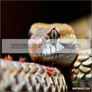 Harmful Effects of Snake Mites