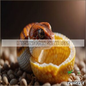 Hatching Corn Snake Eggs