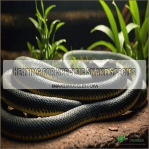 Heating for Specific Snake Species