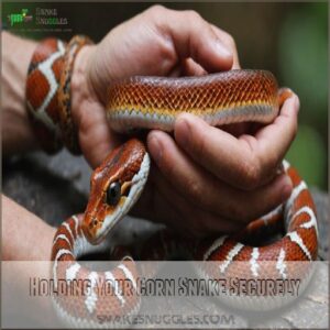 Holding Your Corn Snake Securely