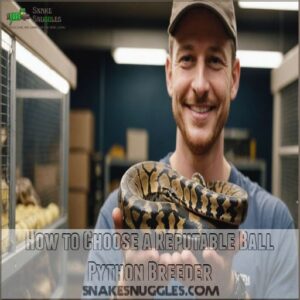 How to Choose a Reputable Ball Python Breeder