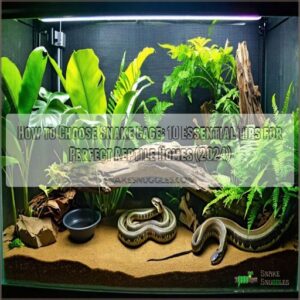 how to choose snake cage