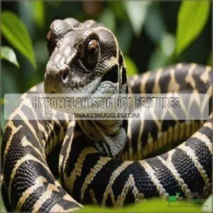 Hypomelanistic Boa Features Hypomelanistic Boa Features