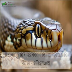 Impact of Breeding on Female Snake Health