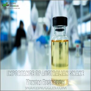 Importance of Australian Snake Venom Research