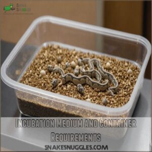 Incubation Medium and Container Requirements