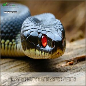 Infrared Light and Snake Vision