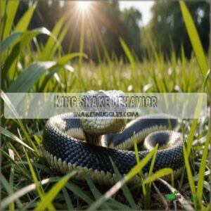 King Snake Behavior