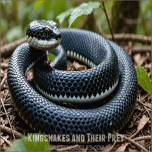 Kingsnakes and Their Prey