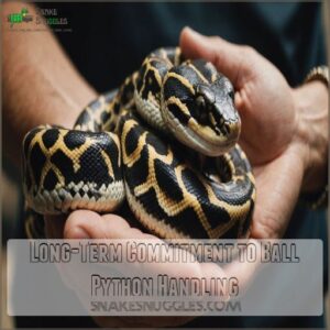 Long-Term Commitment to Ball Python Handling