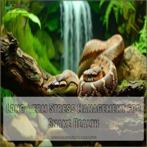 Long-Term Stress Management for Snake Health