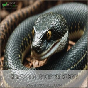 Maintaining Healthy Snake Skin