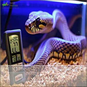 Maintaining Humidity Levels in a Snake Tank