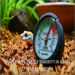 Maintaining Proper Humidity in a Ball Python Terrarium