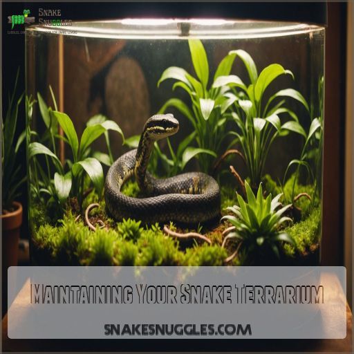 Maintaining Your Snake Terrarium