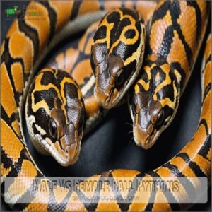 Male Vs Female Ball Pythons