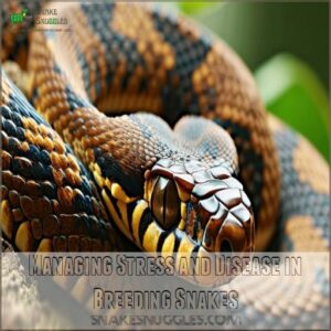 Managing Stress and Disease in Breeding Snakes