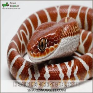 Measuring Corn Snake Length