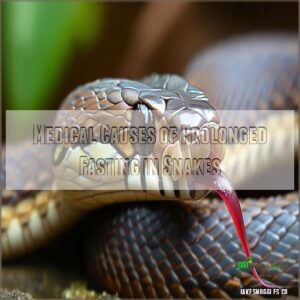 Medical Causes of Prolonged Fasting in Snakes