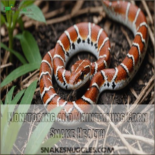 Monitoring and Maintaining Corn Snake Health